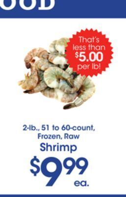 Price Rite Shrimp offer