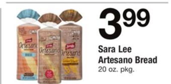 ACME Sara lee artesano bread offer