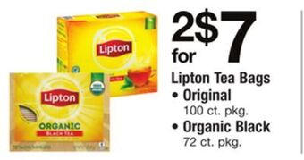 ACME Lipton tea bags offer