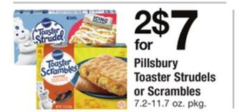ACME Pillsbury toaster strudels or scrambles offer