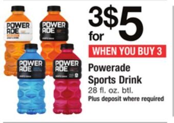 ACME Powerade sports drink offer
