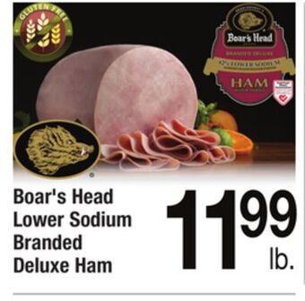 ACME Boar's head lower sodium branded deluxe ham offer