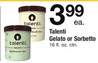 ACME Talenti gelato or sorbetto offer