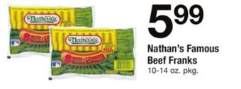 ACME Nathan's famous beef franks offer