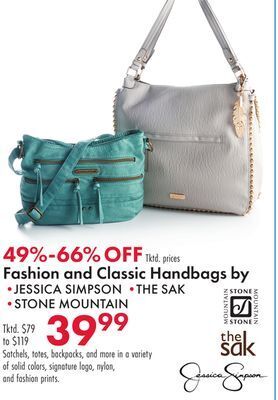Boscov's Fashion and classic handbags offer