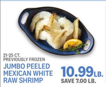 Kings Food Markets Jumbo peeled mexican white raw shrimp offer