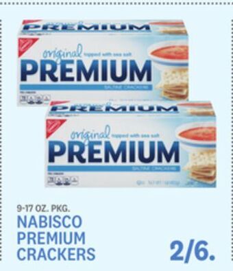 Kings Food Markets Nabisco premium crackers offer