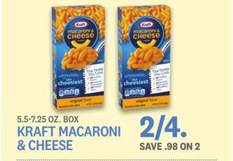 Kings Food Markets Kraft macaroni & cheese offer