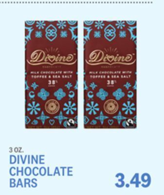 Kings Food Markets Divine chocolate bars offer