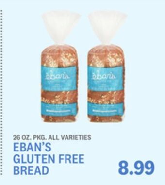 Kings Food Markets Eban's gluten free bread offer