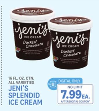 Kings Food Markets Jeni's splendid ice cream offer