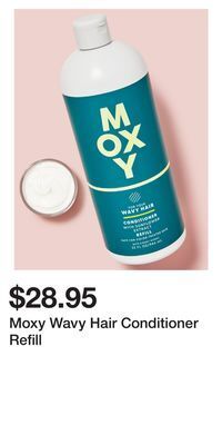 Bath & Body Works Moxy wavy hair conditioner refill offer