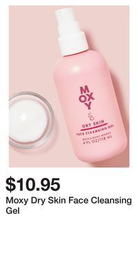Bath & Body Works Moxy dry skin face cleansing gel offer