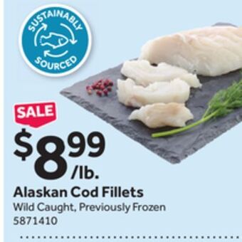 Stop&Shop Alaskan cod fillets offer