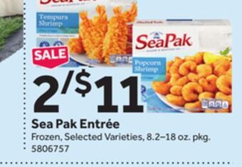 Stop&Shop Sea pak entrée offer