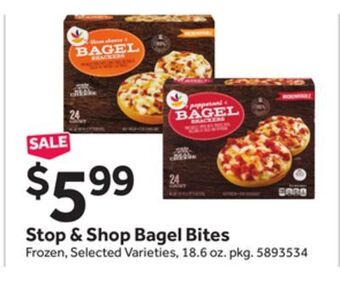 Stop&Shop Stop & shop bagel bites offer