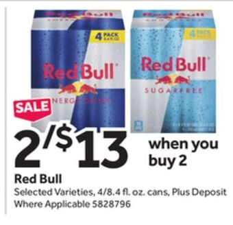 Stop&Shop Red bull offer