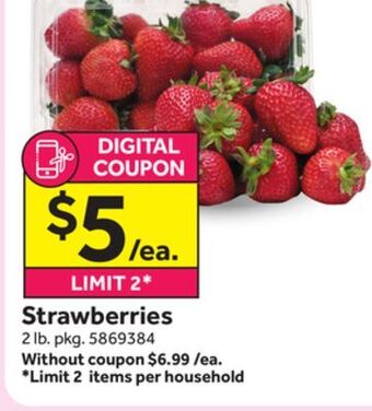 Stop&Shop Strawberries offer