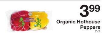The Fresh Grocer Organic hothouse peppers offer