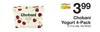The Fresh Grocer Yogurt 4-pack offer
