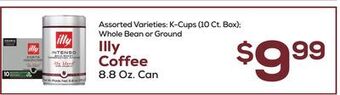 DeCicco & Sons Illy coffee, 8.8 oz. can offer