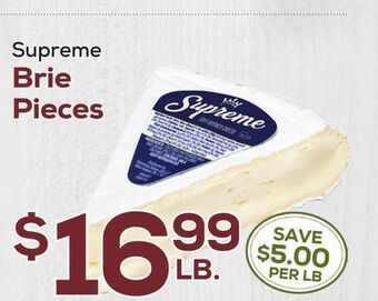 DeCicco & Sons Supreme brie pieces offer