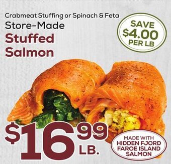 DeCicco & Sons Stuffed salmon offer