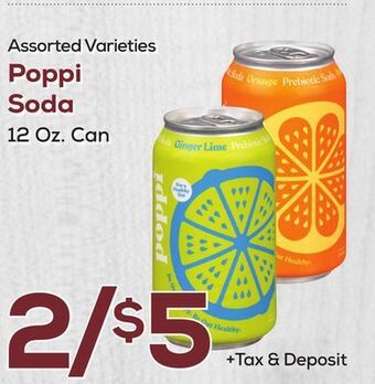 DeCicco & Sons Poppi soda offer