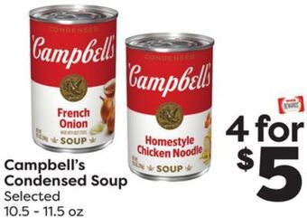 Weis Markets Campbell's condensed soup offer