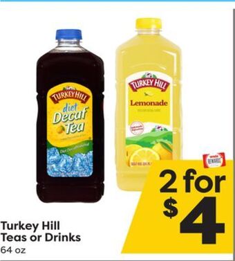 Weis Markets Turkey hill teas or drinks offer