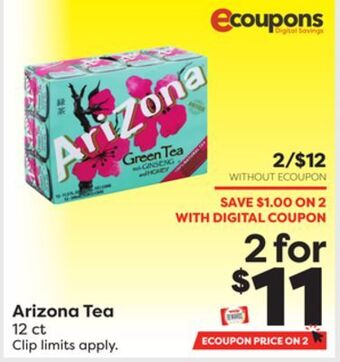 Weis Markets Arizona tea offer
