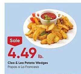Stater Bros Cleo & leo potato wedges offer