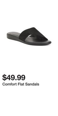 TJ Maxx Comfort flat sandals offer