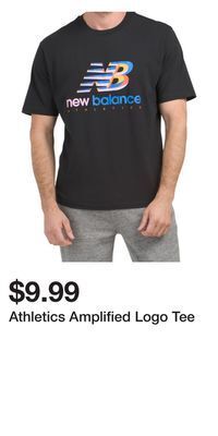 TJ Maxx Athletics amplified logo tee offer