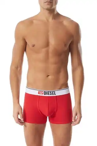 Boxer briefs with front logo waist