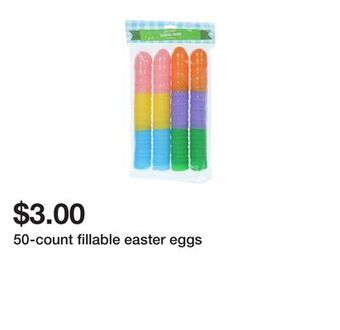 Five Below 50-count fillable easter eggs offer