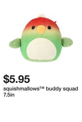 Five Below Squishmallows™ buddy squad 7.5in offer
