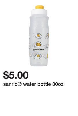 Five Below Sanrio® water bottle 30oz offer