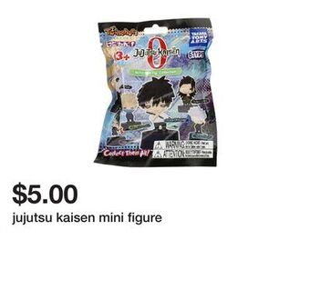 Five Below Jujutsu kaisen mini figure offer