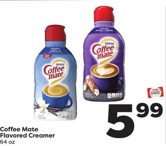 Weis Markets Coffee mate flavored creamer offer