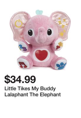 Kmart Little tikes my buddy lalaphant the elephant offer