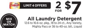 ShopRite Laundry detergent offer