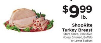 ShopRite Turkey breast offer