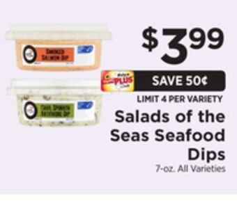 ShopRite Seafood dips offer