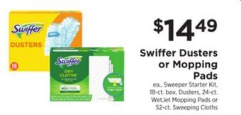 ShopRite Dusters or mopping pads offer