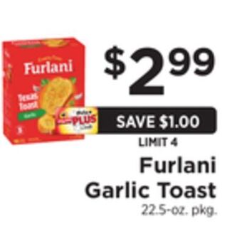 ShopRite Garlic toast offer