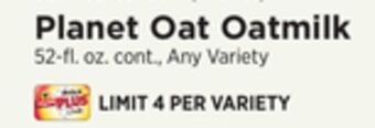 ShopRite Oatmilk offer