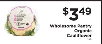 ShopRite Cauliflower offer