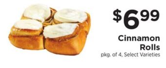 ShopRite Cinnamon rolls offer