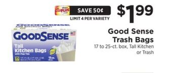 ShopRite Trash bags offer
